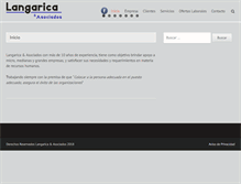 Tablet Screenshot of langarica.org
